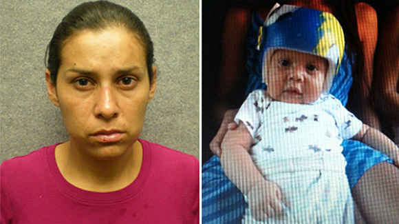 In photos provided to KTLA, Sonia Hermosillo is seen next to her son Noe, who she is accused of killing.