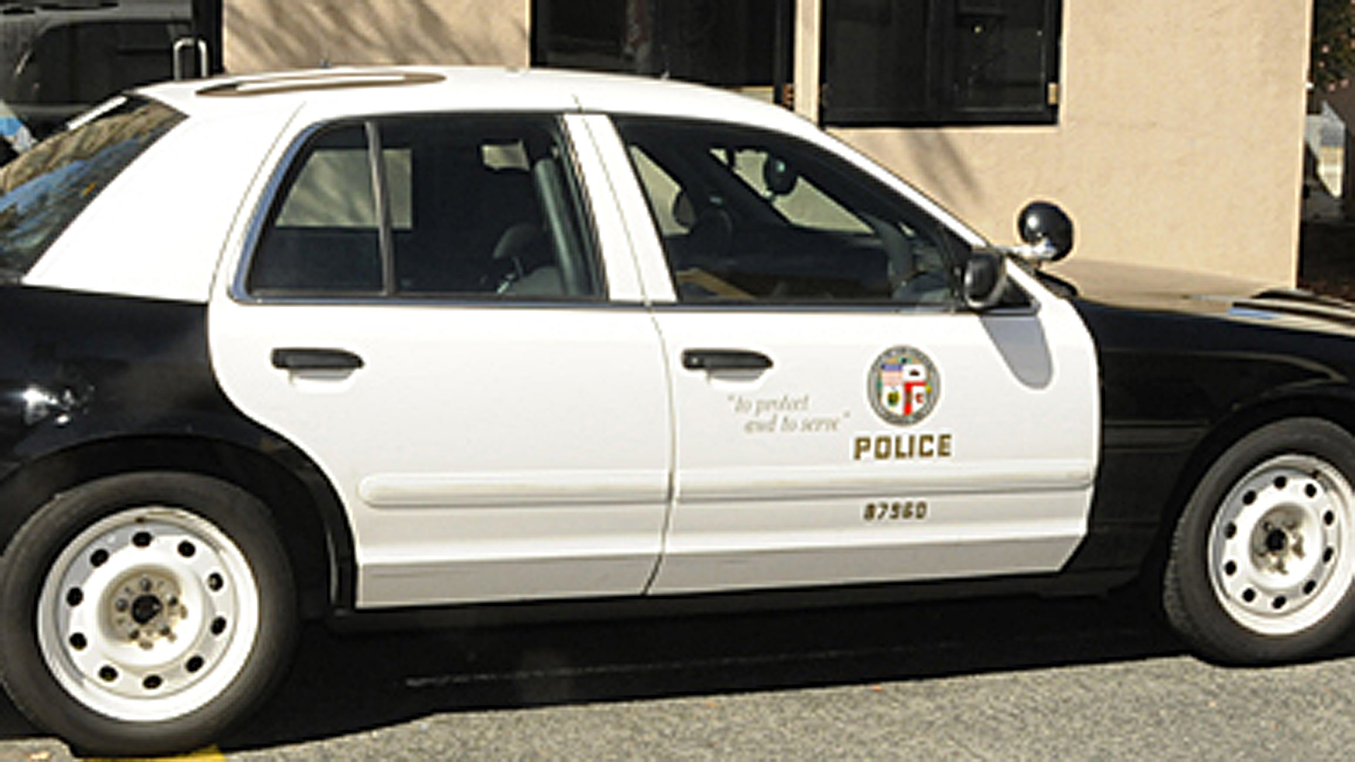 filephoto Los Angeles Police Department Patrol Car