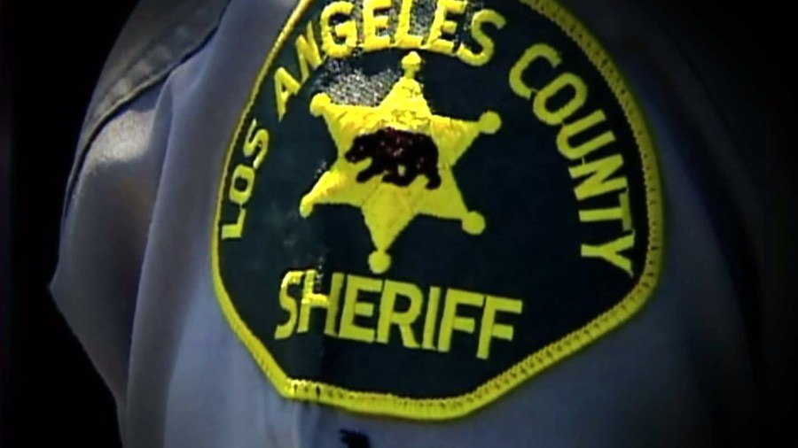 File photo of a Los Angeles County Sheriff's Department patch. (Credit: KTLA)