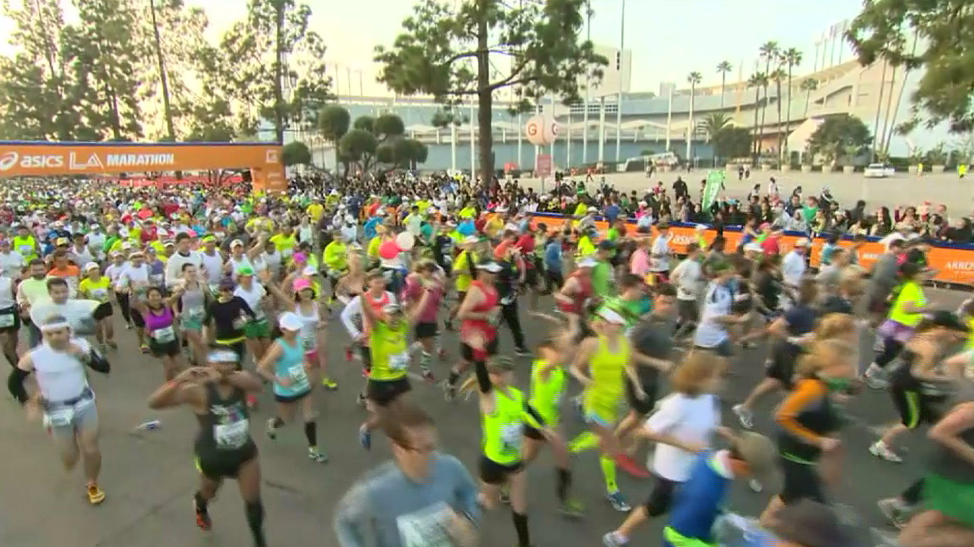 File photo of the L.A. Marathon. (KTLA)