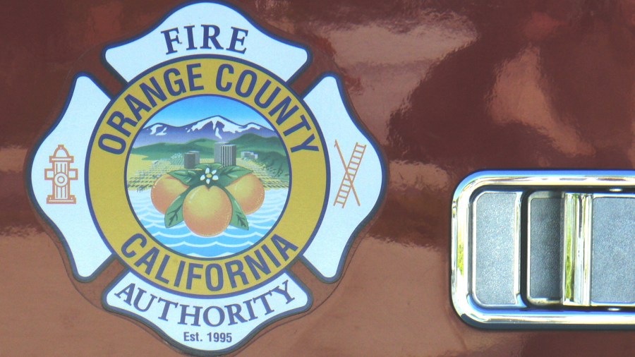 The Orange County Fire Authority seal is shown in a file photo.