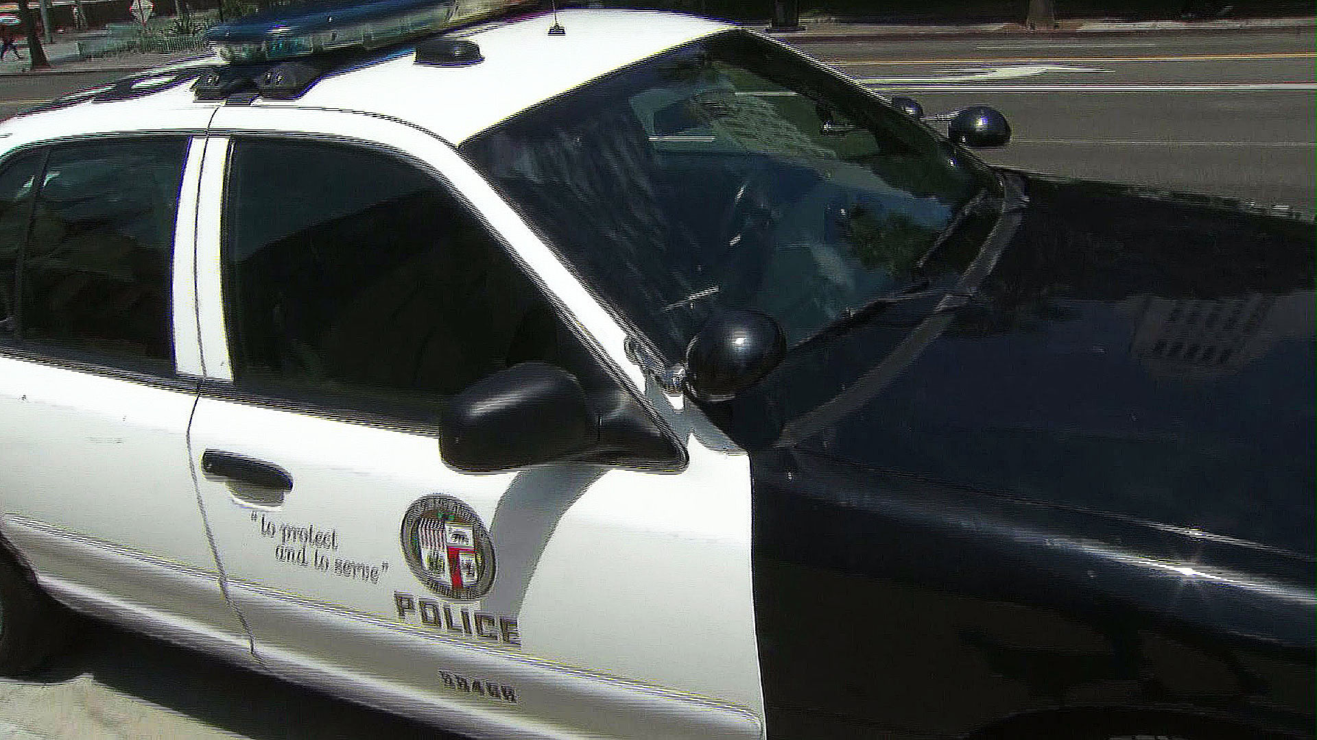 An LAPD patrol car is seen in this file photo.