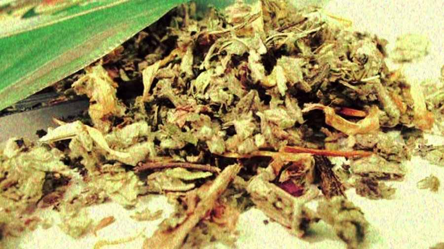 The synthetic marijuana, known as "spice" is seen in a file photo. (Credit: KTLA)