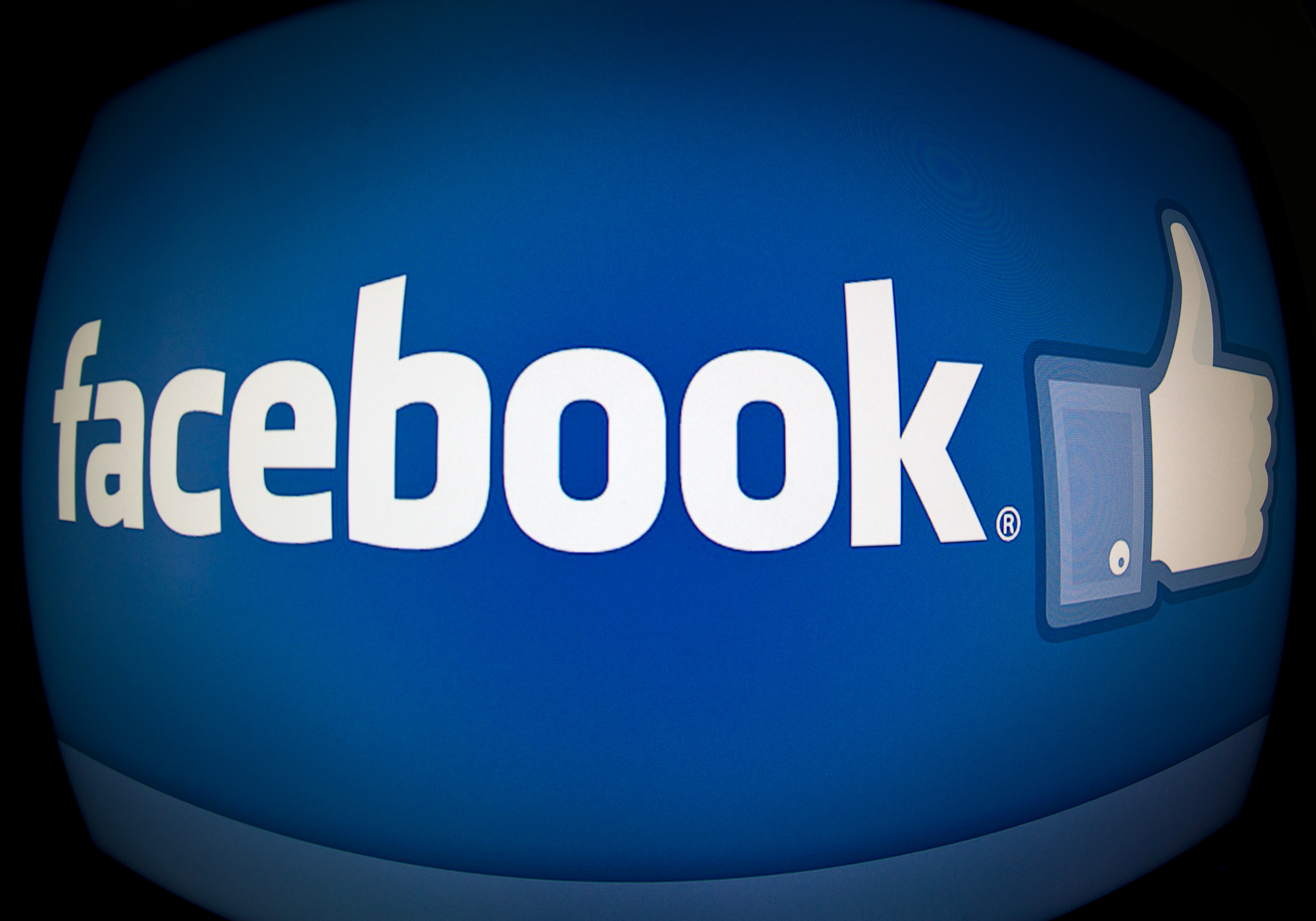 Facebook's logo is shown in a file image. (Credit: KAREN BLEIER/AFP/Getty Images)