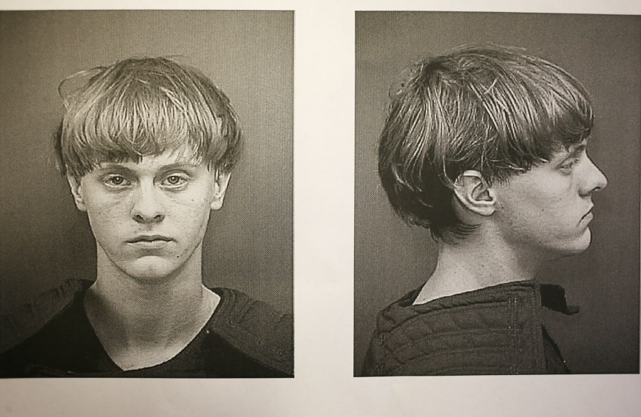 In this handout photo provided by the Charleston County Sheriff's Office Detention Center, Dylann Storm Roof is seen in his booking photo after he was apprehended as the main suspect in the mass shooting at the Emanuel African Methodist Episcopal Church that killed nine people on Thursday, June 18, 2015, in Charleston, S.C. (Charleston County Sheriff's Office/via Getty Images)