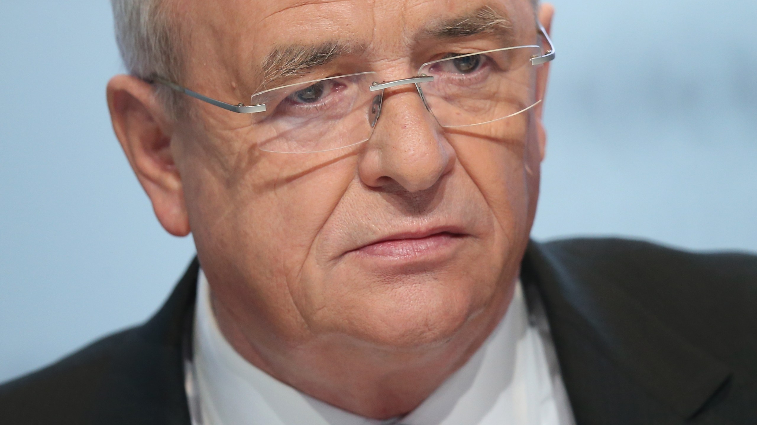 Volkswagen CEO Martin Winterkorn is seen attending the company's annual press conference on March 13, 2014, in Wolfsburg, Germany. (Credit: Sean Gallup/Getty Images)