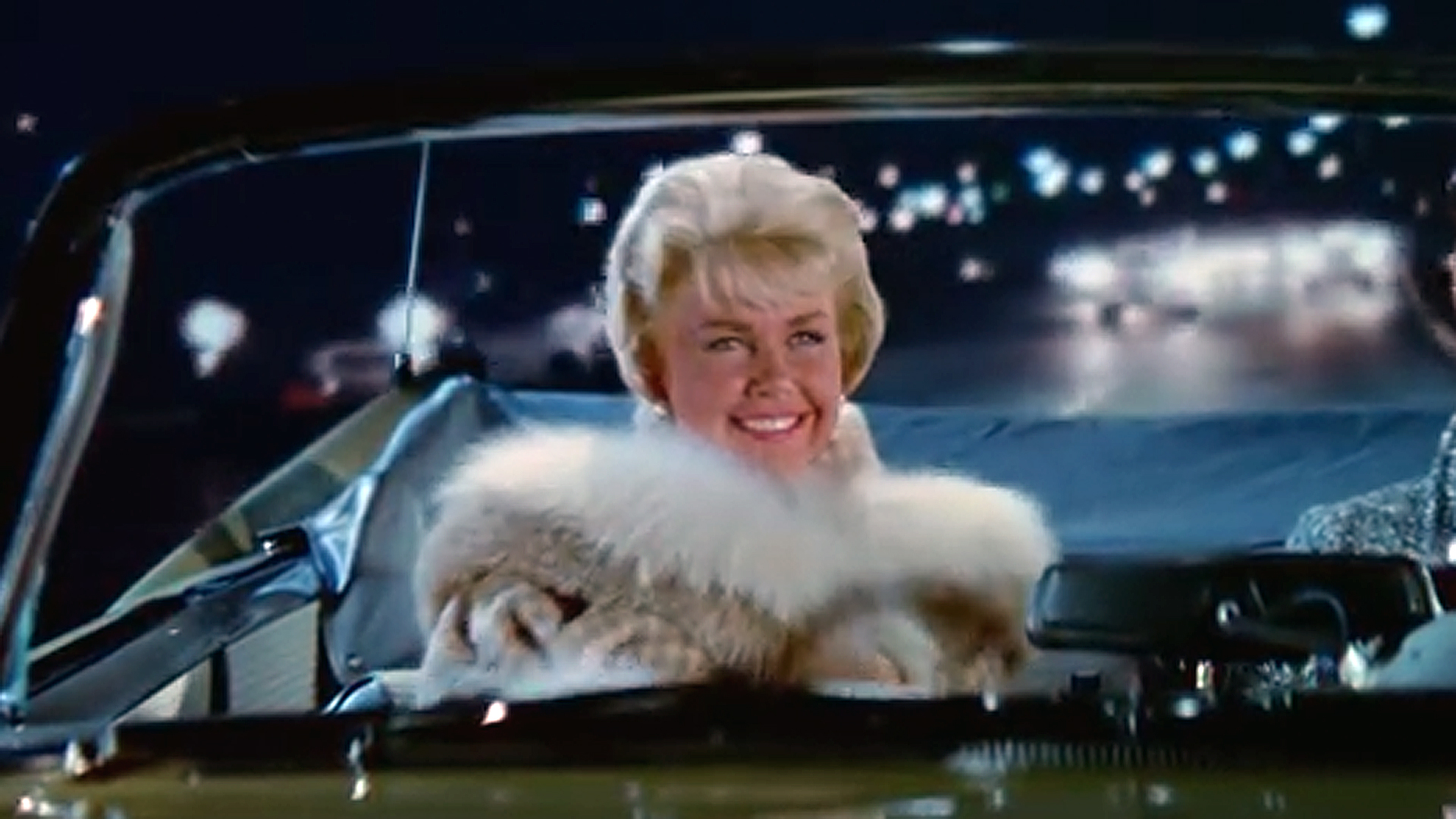 Actress Doris Day is seen in a screen shot from the film "Pillow Talk."