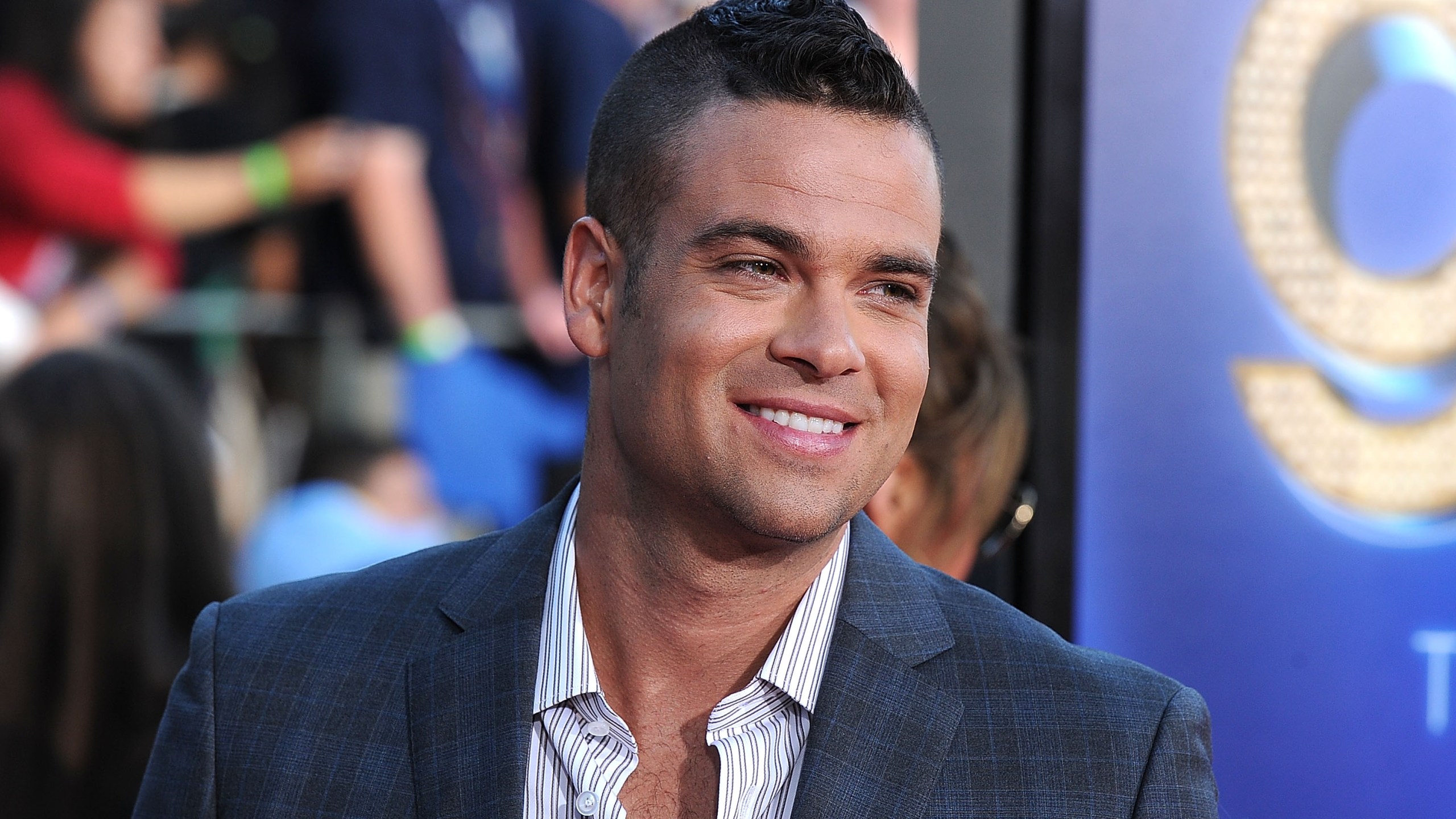 Actor Mark Salling arrives at the Premiere Of Twentieth Century Fox's "Glee: The 3D Concert Movie" at the Regency Village Theater on August 6, 2011 in Westwood. (Credit: Frazer Harrison/Getty Images)