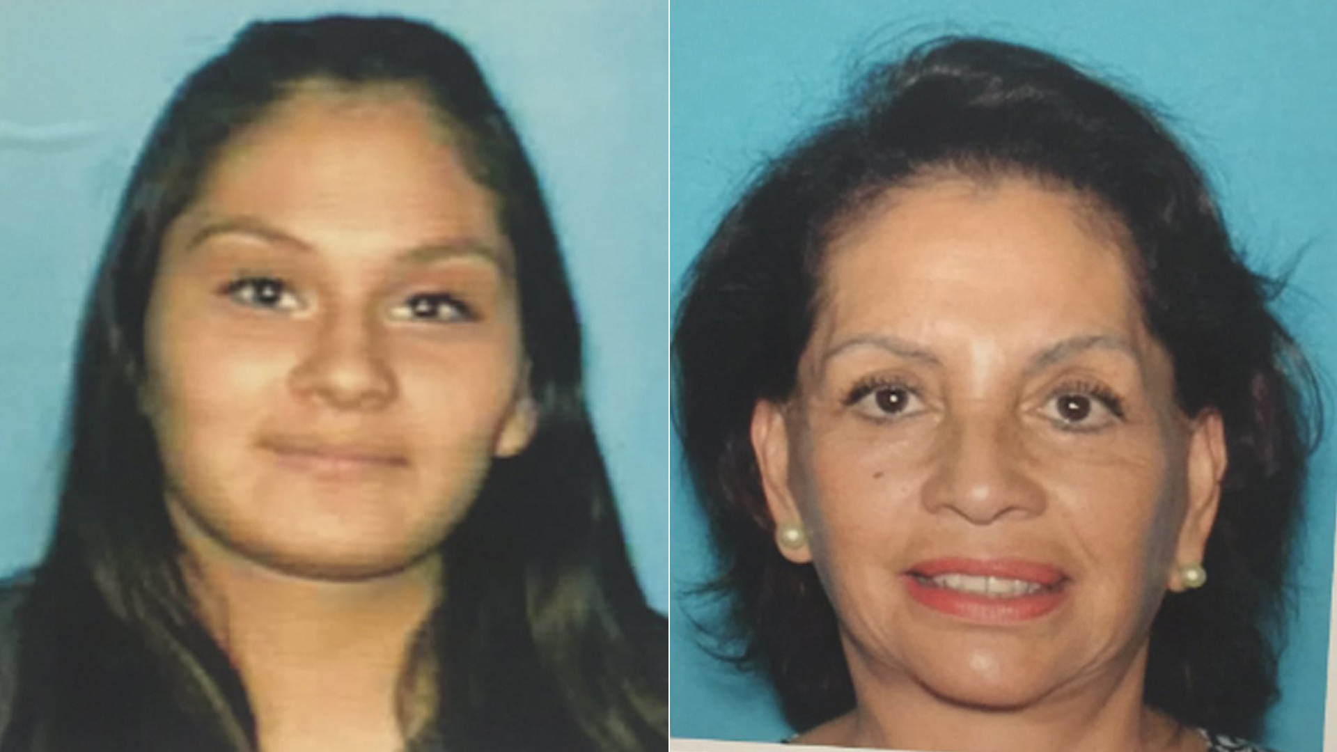 Sarah Montoya, left, and Paula Montoya are pictures in photos released by the Los Angeles County Sheriff's Department.