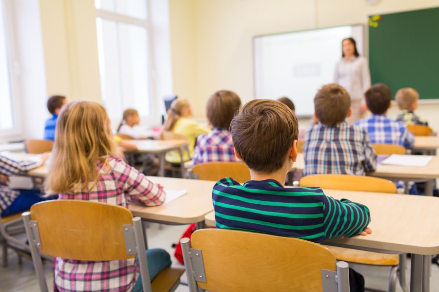 School kids are seen in a classroom in this file photo. (Credit: Thinkstock by Getty Images)