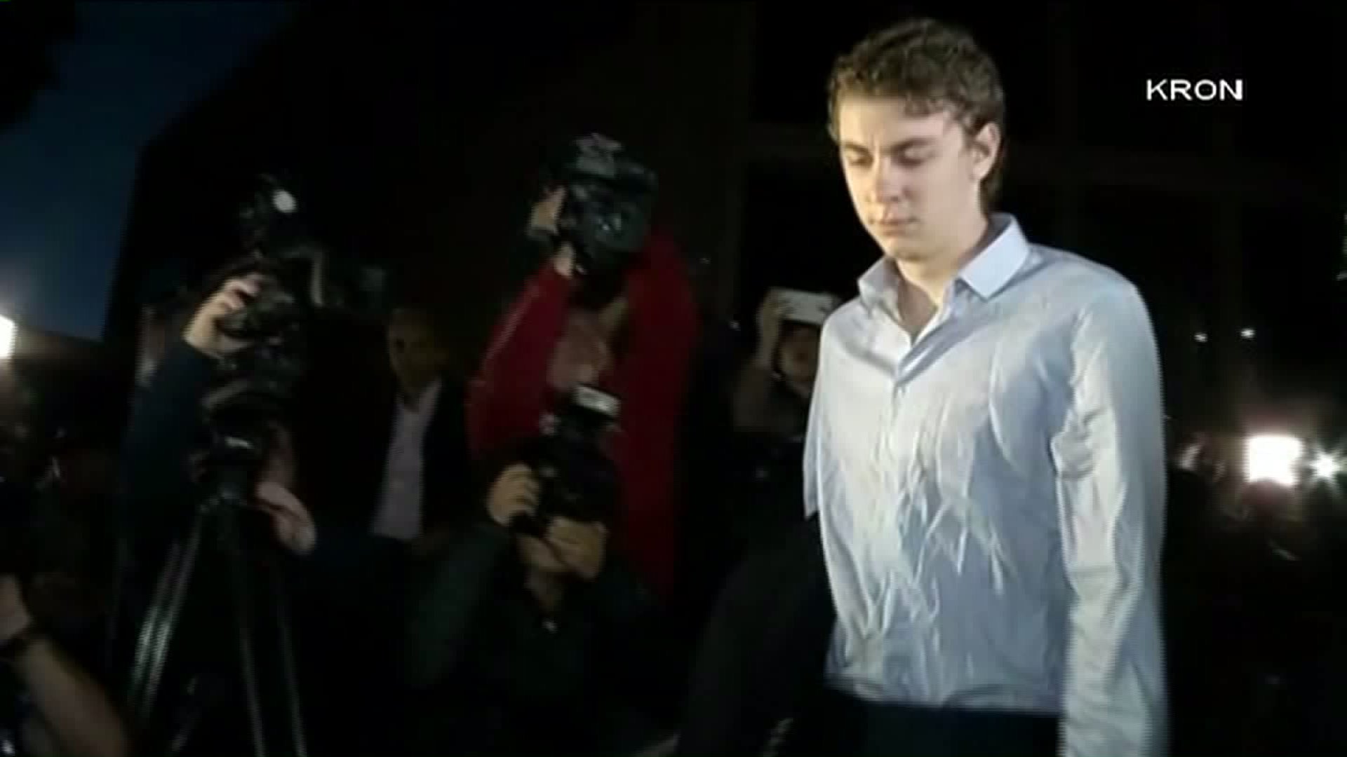 Brock Turner walked out of jail after serving three months for sexually assaulting an unconscious woman. (Credit: KRON via CNN)