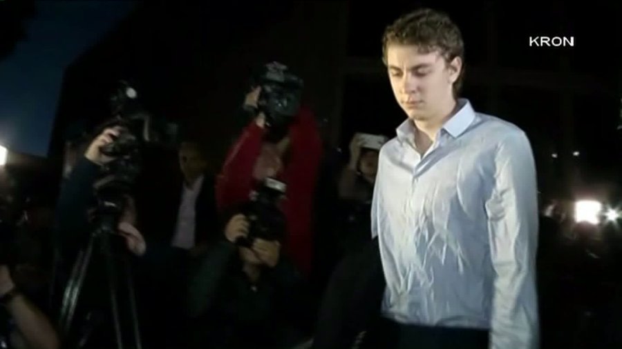 Brock Turner walked out of jail after serving three months for sexually assaulting an unconscious woman. (Credit: KRON via CNN)