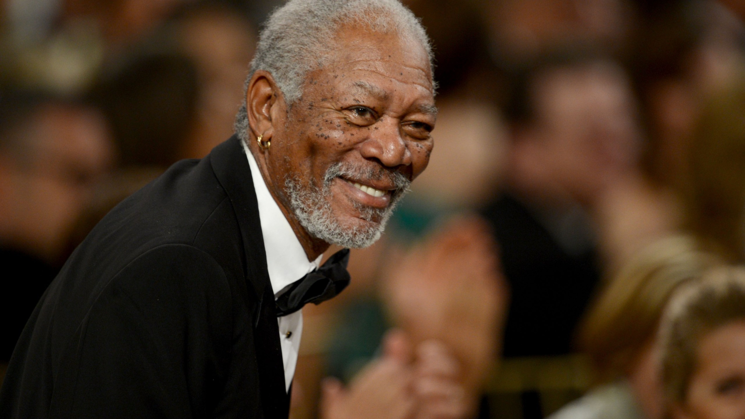 Actor Morgan Freeman attends the 40th AFI Life Achievement Award honoring Shirley MacLaine held at Sony Pictures Studios on June 7, 2012, in Culver City. (Credit: Kevin Winter / Getty Images)