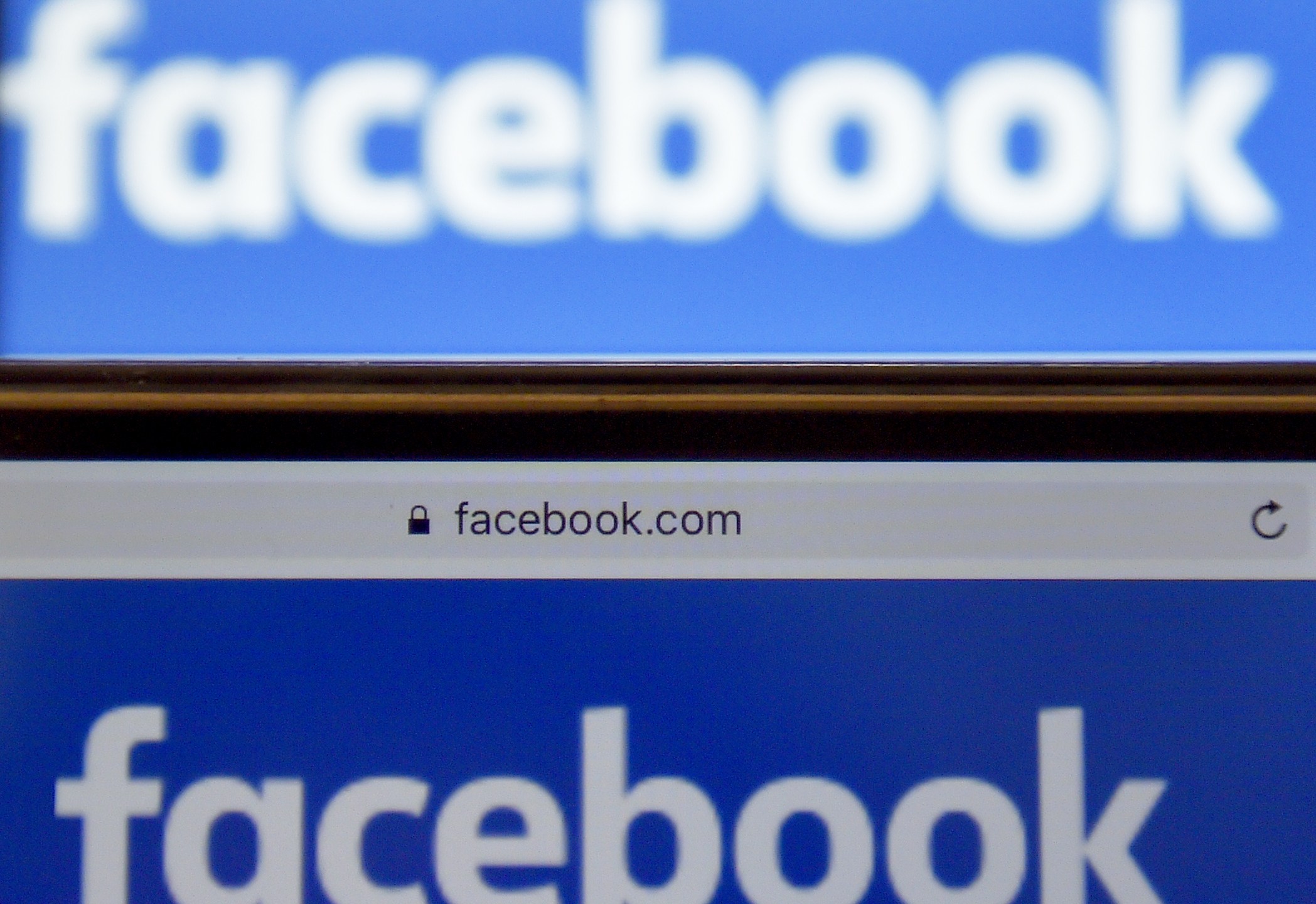 A Facebook webpage is seen in a file photo. (Credit: LOIC VENANCE/AFP/Getty Images)