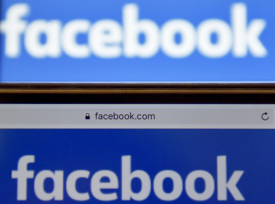 A Facebook webpage is seen in a file photo. (Credit: LOIC VENANCE/AFP/Getty Images)