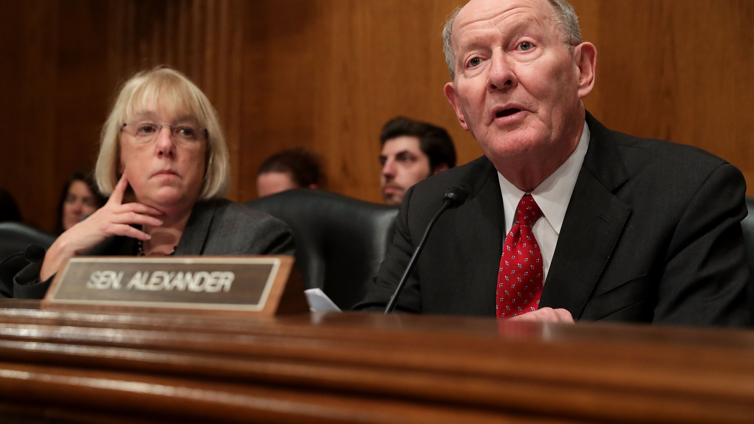 Senate Health, Education, Labor and Pensions Committee Chairman Lamar Alexander (R). (Credit: Chip Somodevilla/Getty Images)