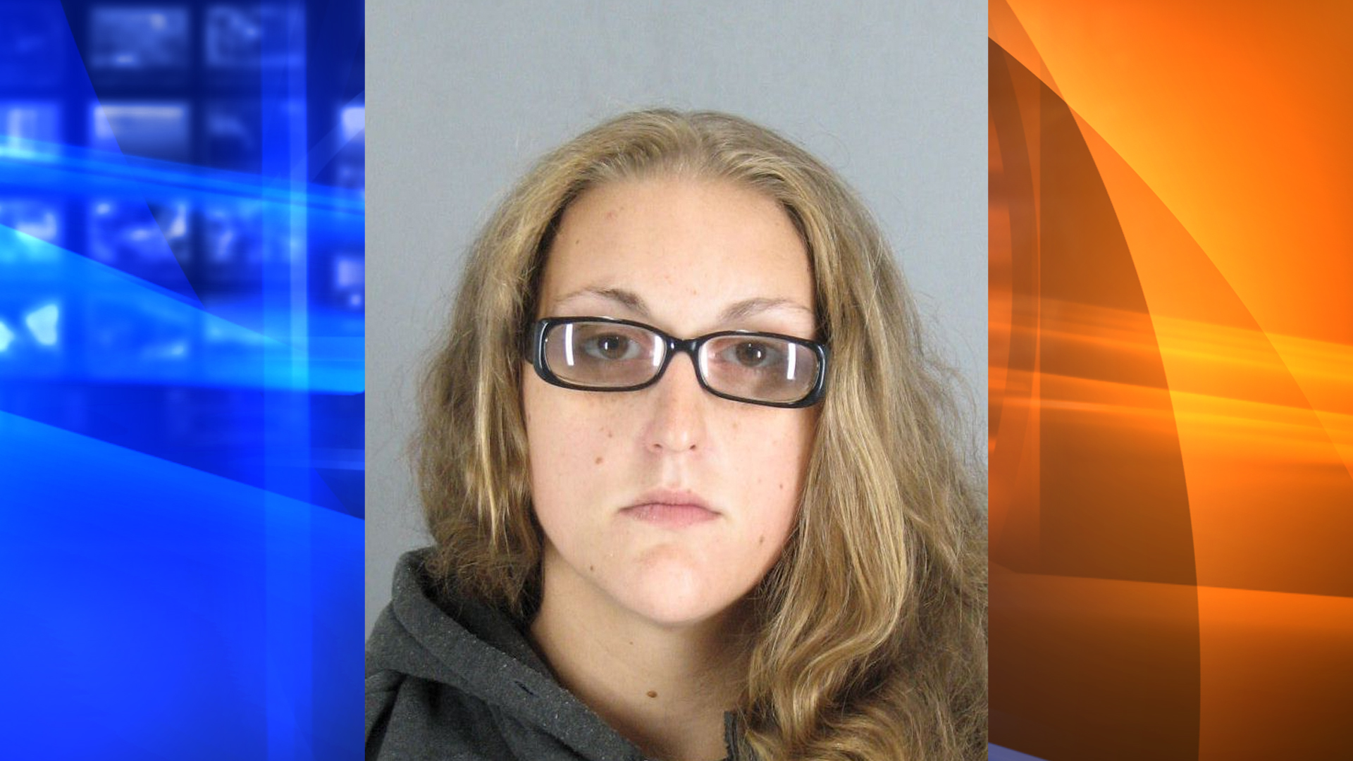 Sarah Lockner is seen in a booking photo released by the San Mateo County Sheriff's Office.