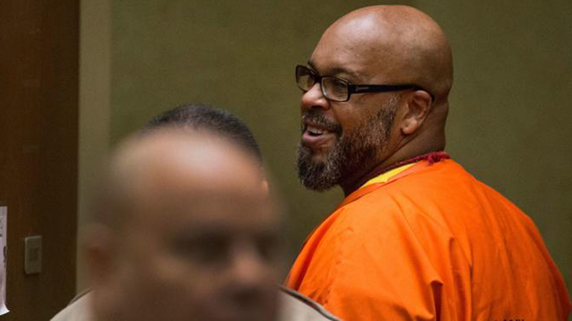 Former rap mogul Marion “Suge” Knight is seen at a prior court appearance. (Brian van der Brug / Los Angeles Times)