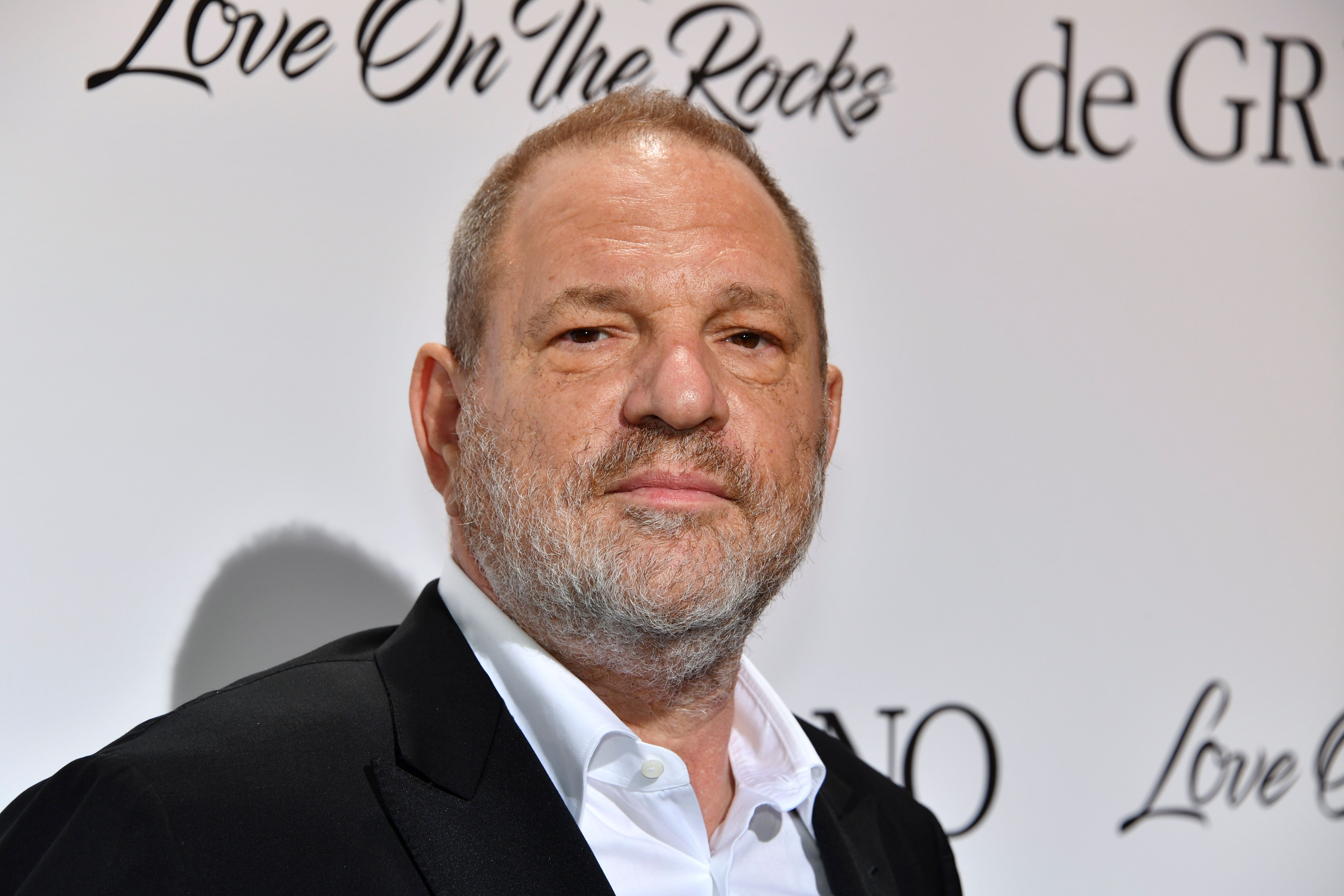 U.S. film producer Harvey Weinstein poses during a photocall at the Cap-Eden-Roc hotel in France, on May 23, 2017. (Credit: YANN COATSALIOU/AFP/Getty Images)