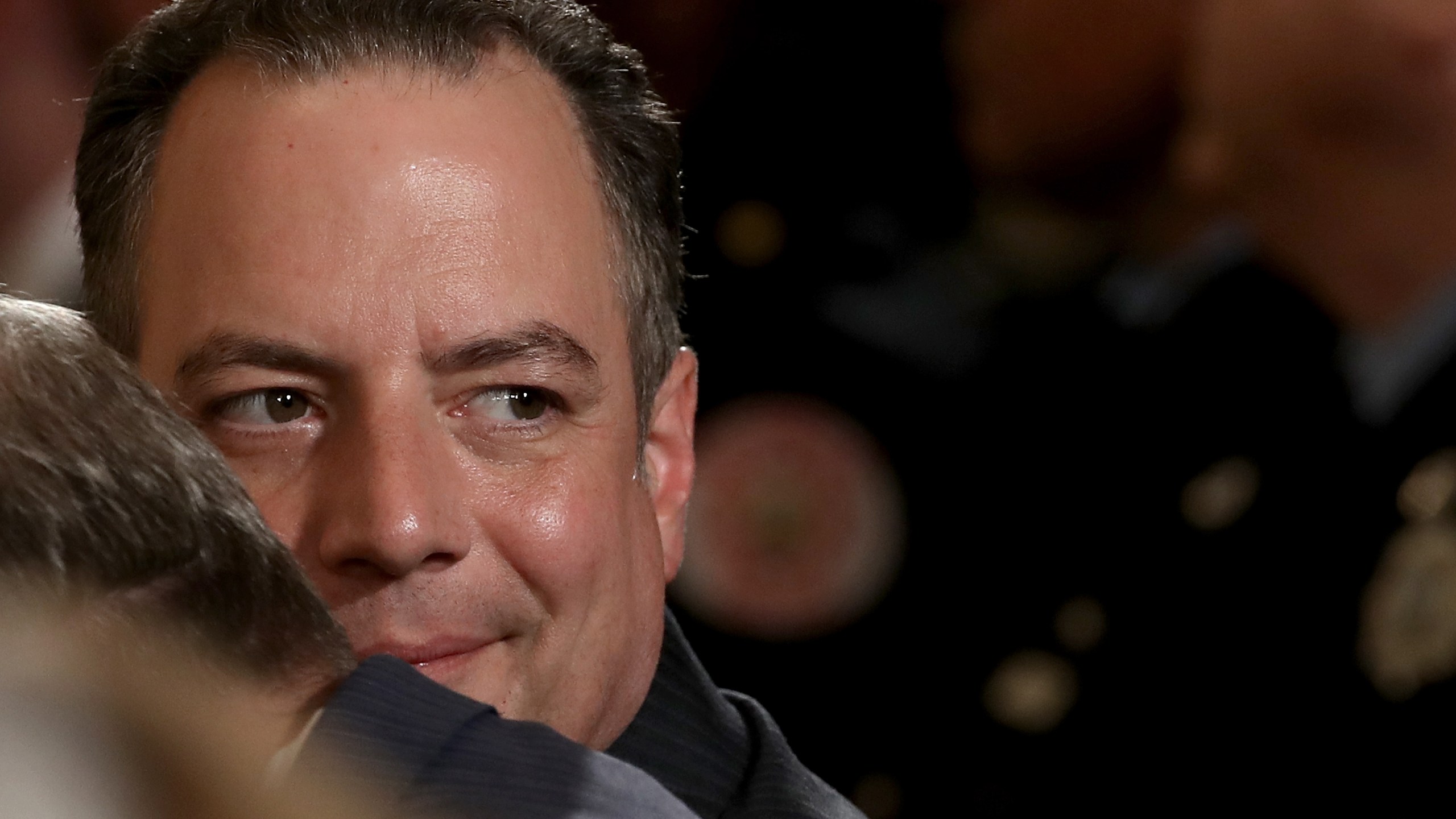 White House Chief of Staff Reince Priebus attends an event in the East Room of the White House. (Credit: Win McNamee / Getty Images)