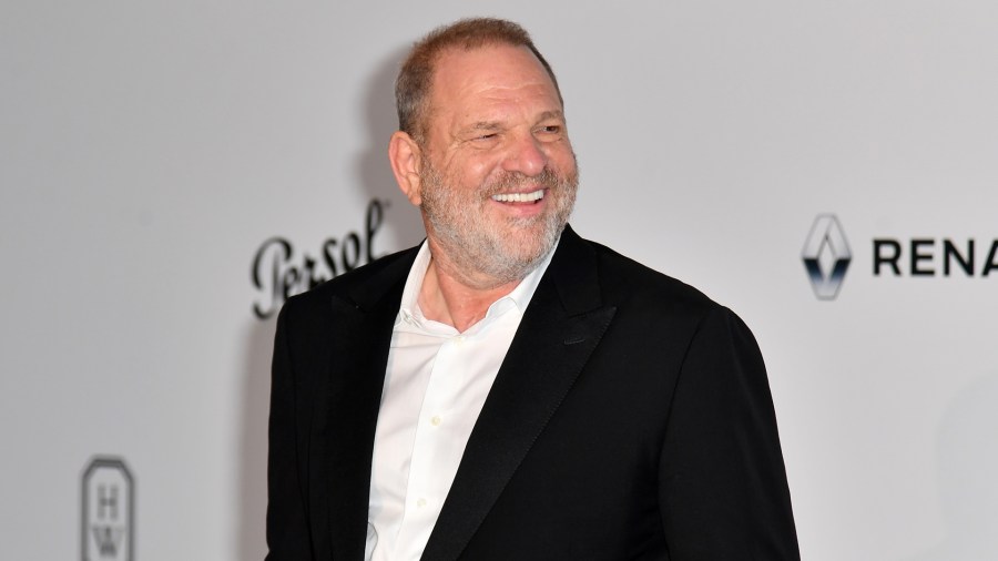 Producer Harvey Weinstein poses as he arrives for the amfAR's 24th Cinema Against AIDS Gala on May 25, 2017, in Cap d'Antibes, France. (Credit: Alberto Pizzoli /AFP/Getty Images)