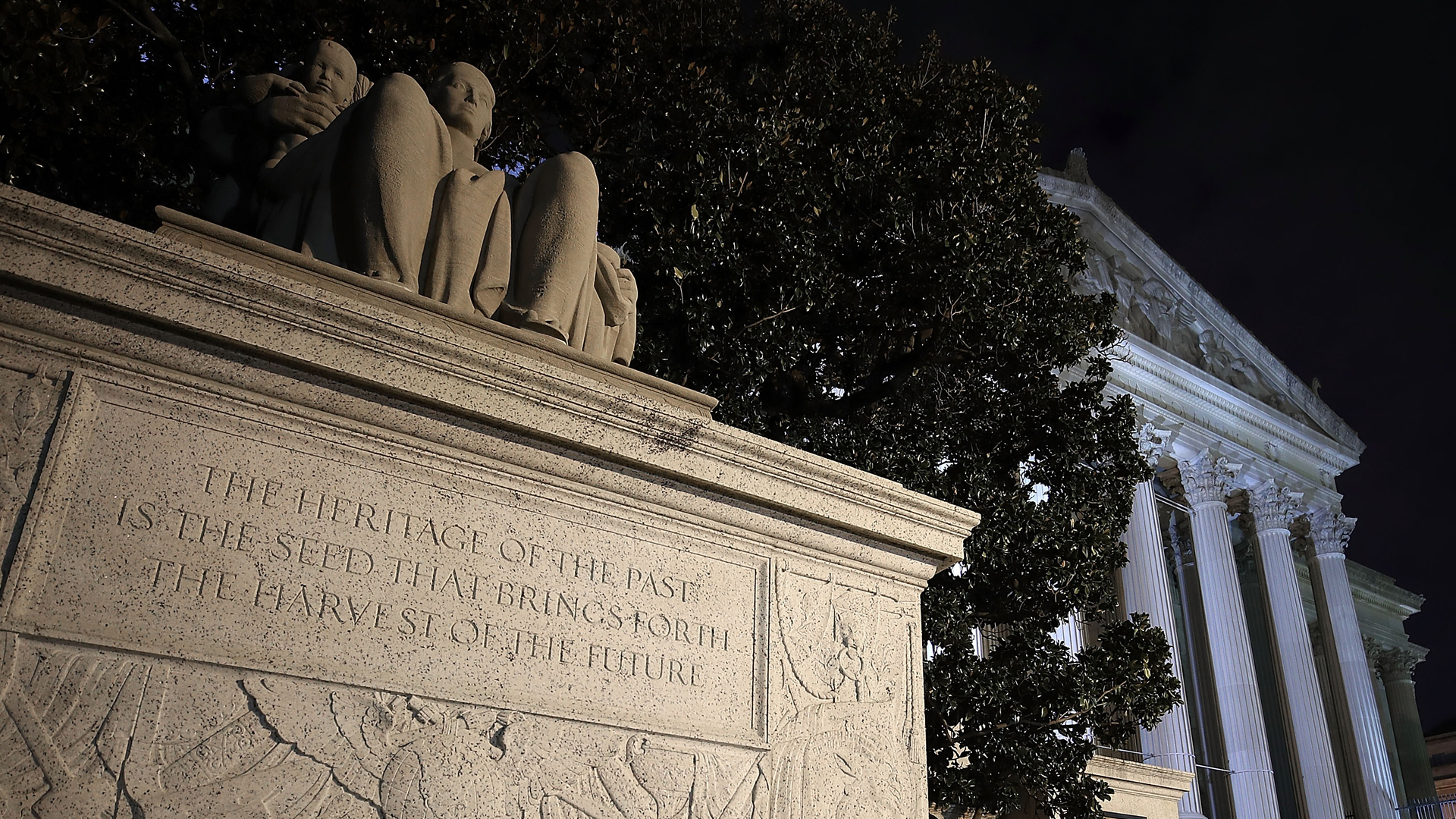 U.S. National Archives, which released more than 3,000 classified files on the 1963 assassination of President John F. Kennedy, is seen here in Washington, D.C. on Oct. 26, 2017. (Credit: Mark Wilson/Getty Images)