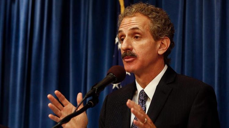 An undated photo shows L.A. City Atty. Mike Feuer. (Credit: Mel Melcon / Los Angeles Times)