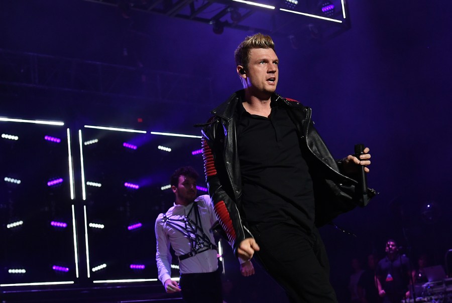 Nick Carter of Backstreet Boys performs onstage at Jones Beach Theater in Wantagh, New York on June 3, 2017. (Credit: Dia Dipasupil/Getty Images for iHeart Media)