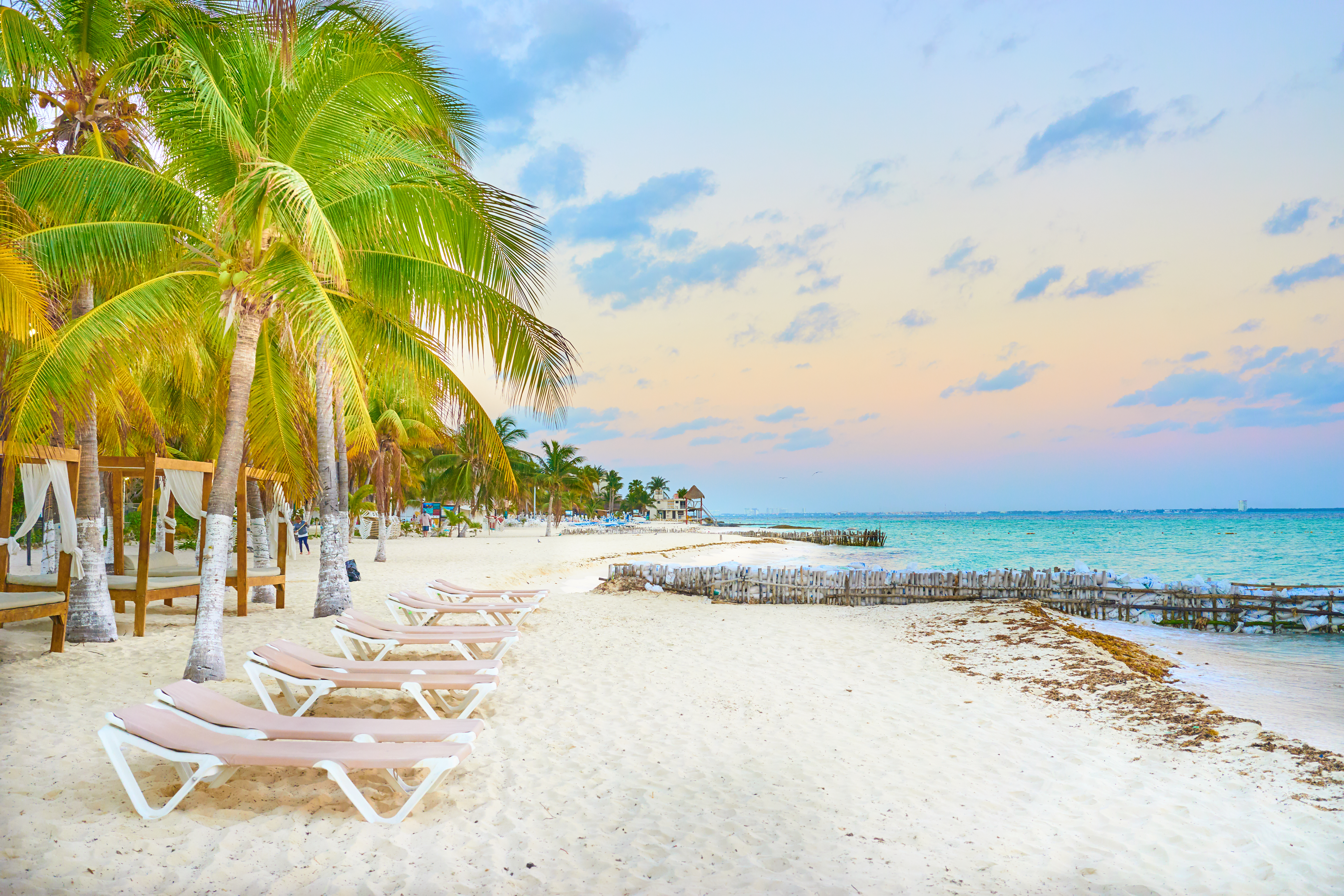 The beach on Isla Mujeres in Mexico is shown in a file photo. (Credit: Getty Images / iStock)