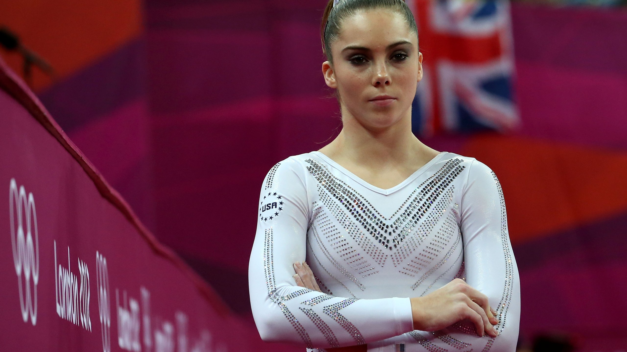 McKayla Maroney looks on during the London 2012 Olympic Games on August 5, 2012 in London, England. (Credit: Ronald Martinez/Getty Images)