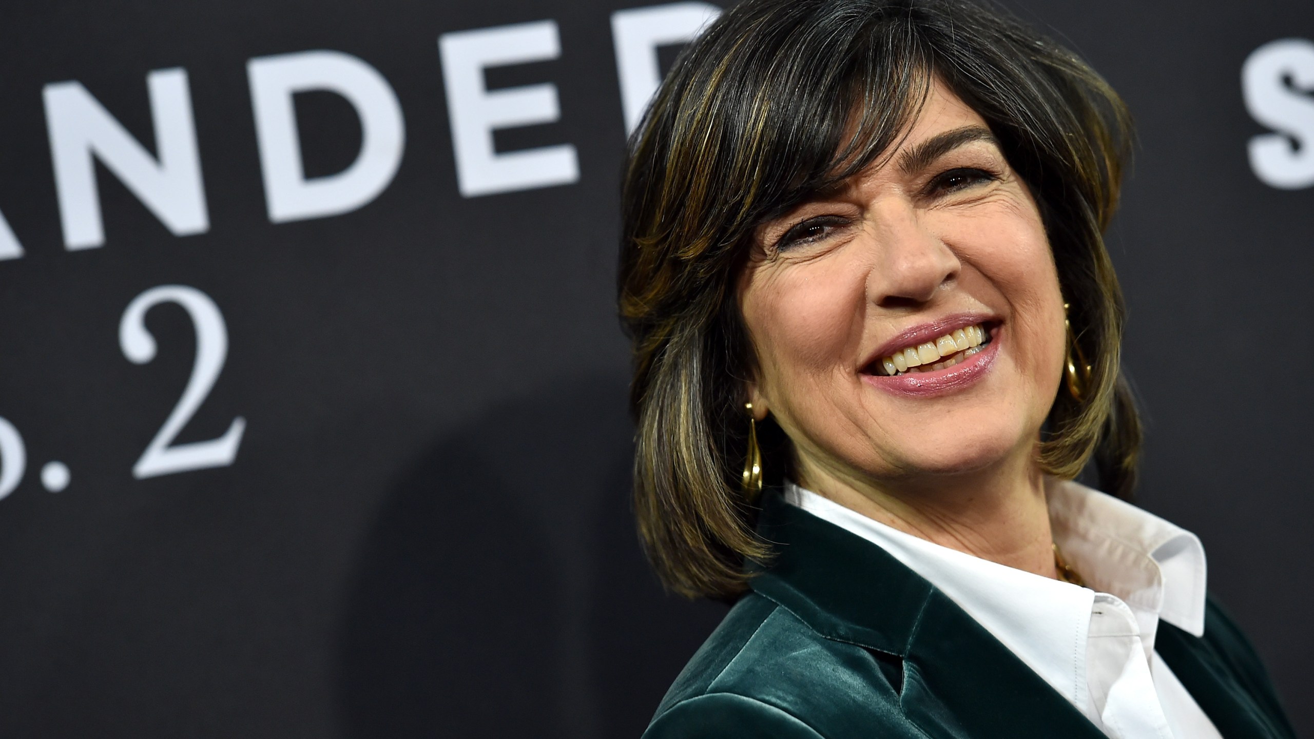 Christiane Amanpour attends the "Zoolander 2" World Premiere at Alice Tully Hall on Feb. 9, 2016 in New York City. (Credit: Dimitrios Kambouris/Getty Images)