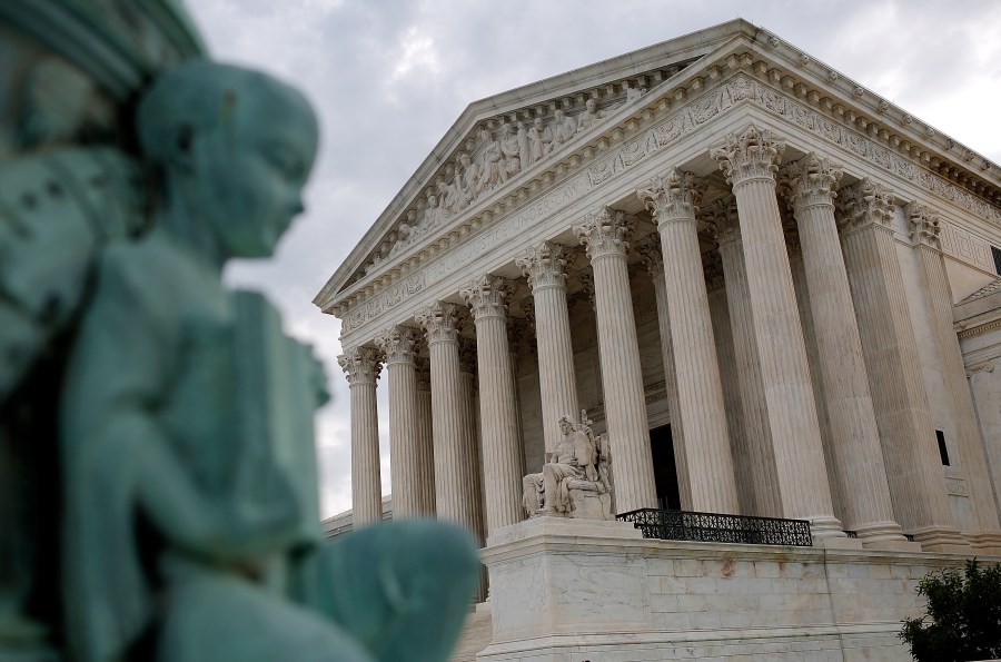 The U.S. Supreme Court is seen on May 23, 2016 in Washington, D.C. (Credit: Win McNamee/Getty Images)