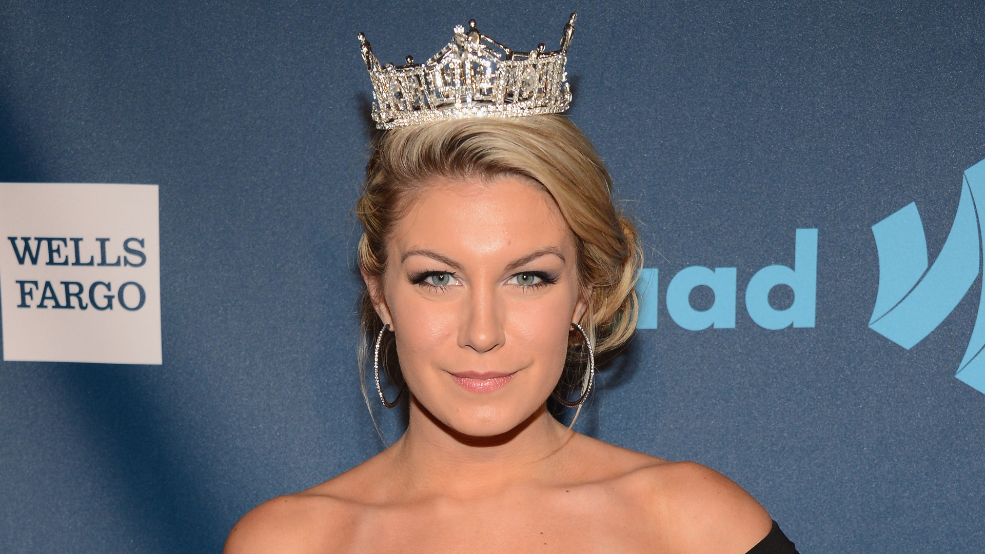 Former Miss America Mallory Hagan, who won the 2013 competition, attends the 24th Annual GLAAD Media Awards on March 16, 2013, in New York City. (Credit: Jamie McCarthy/Getty Images for GLAAD)