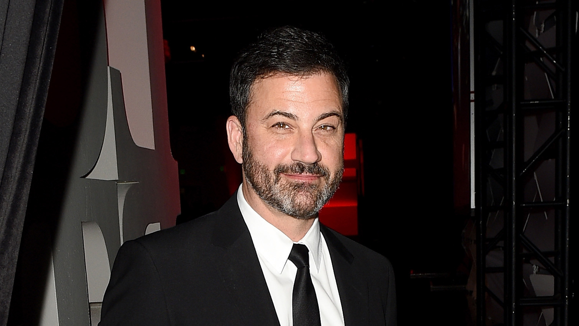 Host Jimmy Kimmel attends Los Angeles LGBT Center's 48th Anniversary Gala Vanguard Awards at The Beverly Hilton Hotel on September 23, 2017. (Credit: Joshua Blanchard/Getty Images)