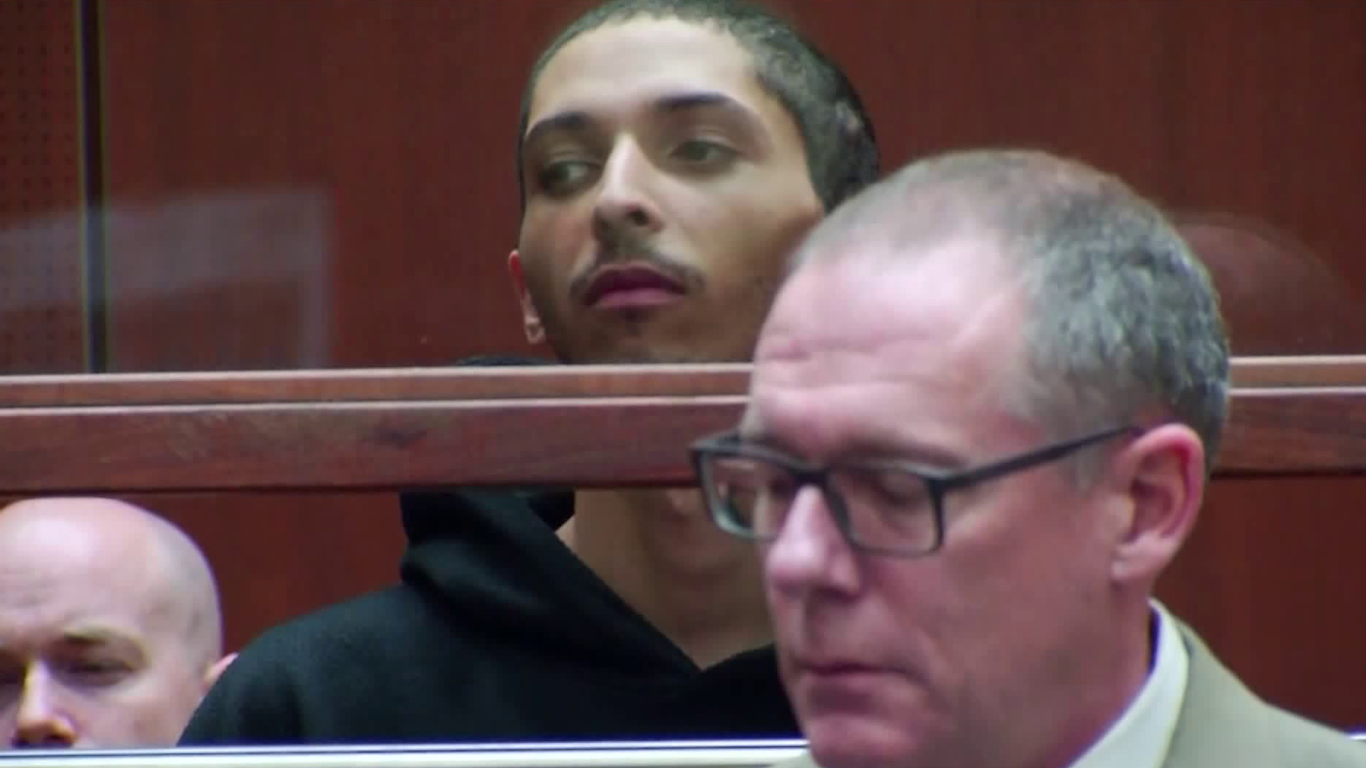 Tyler Barriss appears at an extradition hearing in Los Angeles on Jan. 3, 2018. (Credit: CNN)