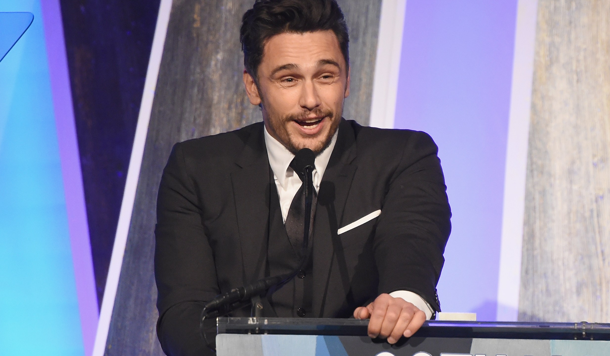 James Franco speaks onstage during IFP's 27th Annual Gotham Independent Film Awards on November 27, 2017 in New York City. (Credit: Dimitrios Kambouris/Getty Images for IFP)