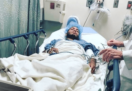 Jose Guevara, 23, is a Salvadoran American immigrant with DACA status who has been hospitalized for leukemia. (Credit: Jose Guevara via Instagram)