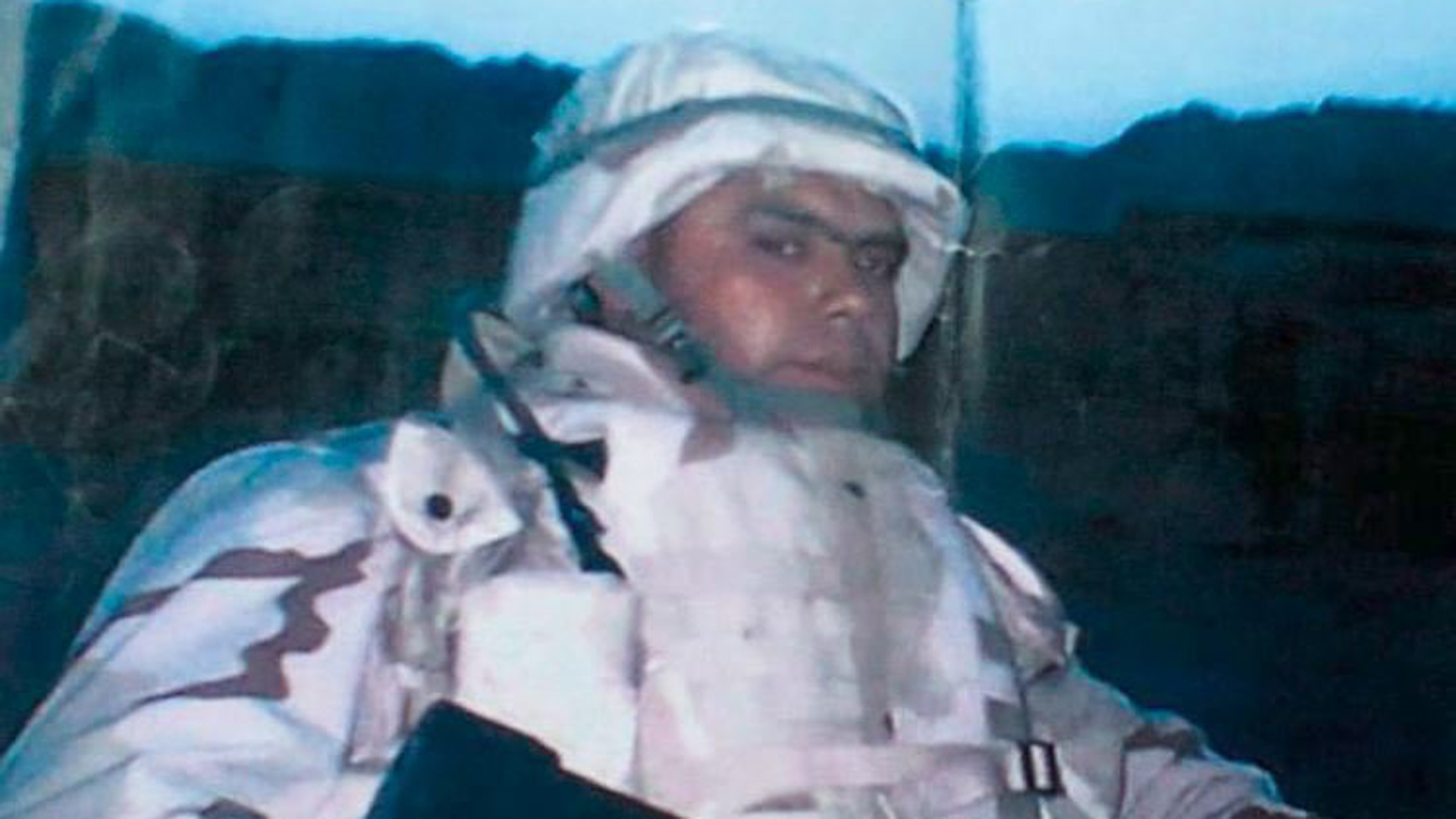 Miguel Perez Jr., who served two tours of duty in Afghanistan with the US Army, could face deportation over a 2010 drug conviction. (Credit: Joshua Lott/AFP/Getty Images)