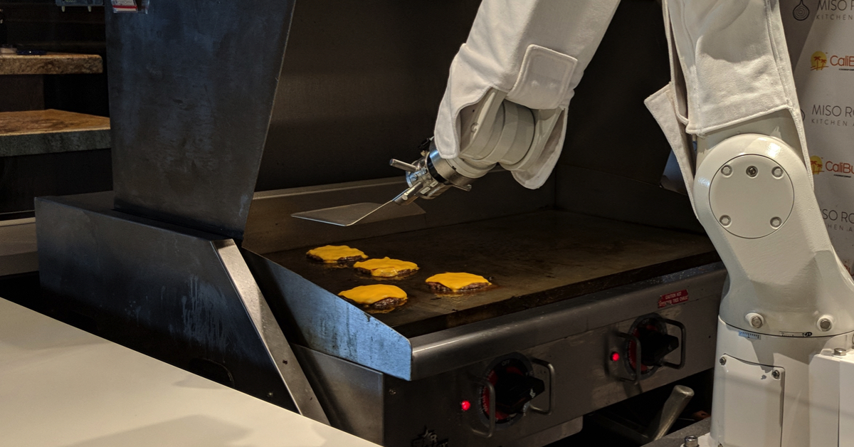 flippy burger robot caliburger miso robotics