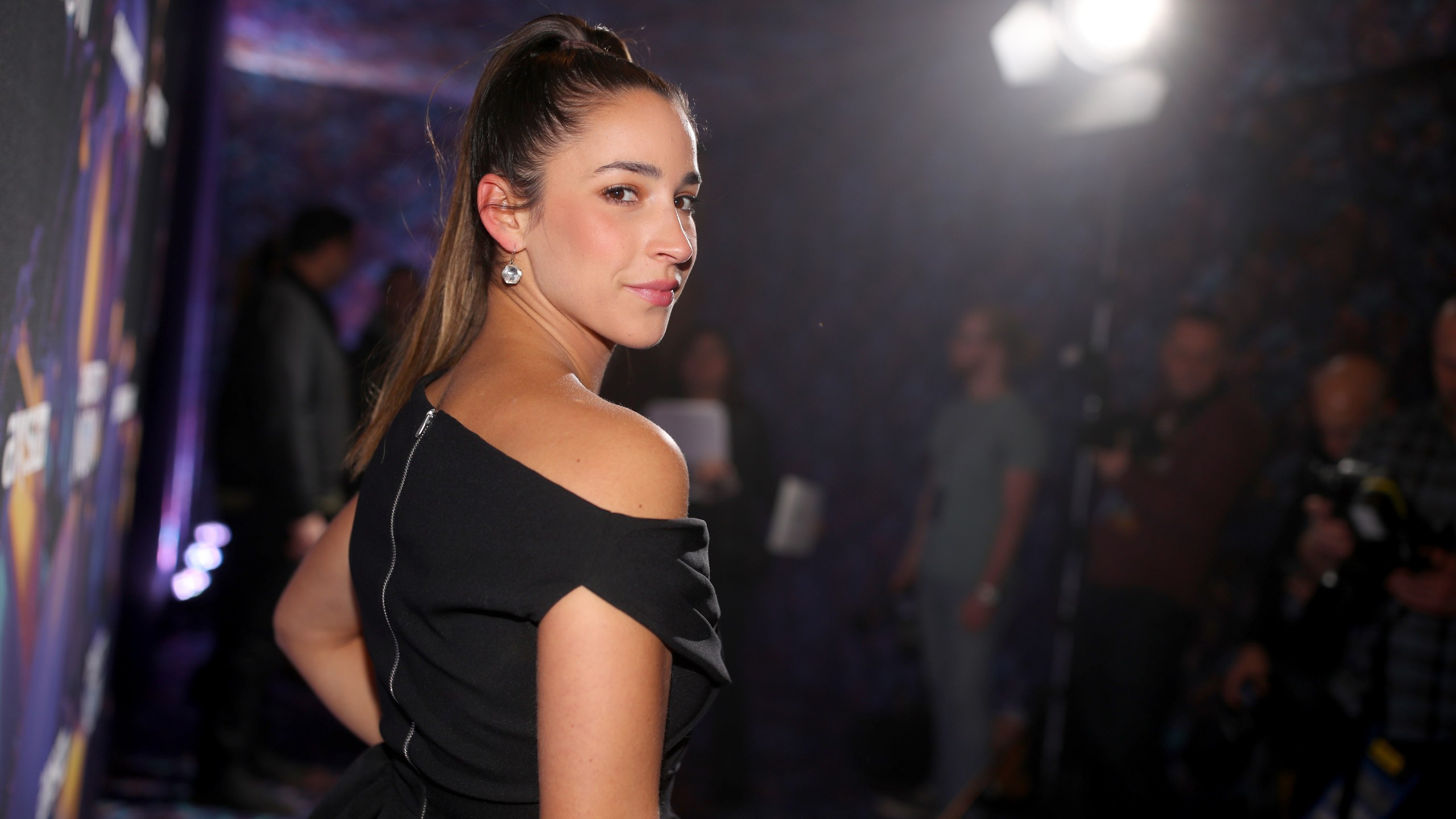 Olympic gymnast Aly Raisman attends the Super Saturday Night Concert in Minneapolis, Minnesota, on Feb. 3, 2018. (Credit: Christopher Polk / Getty Images)