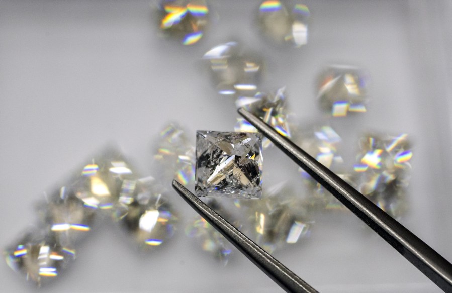 Diamonds. (Credit: Jack Guez/AFP/Getty Images)