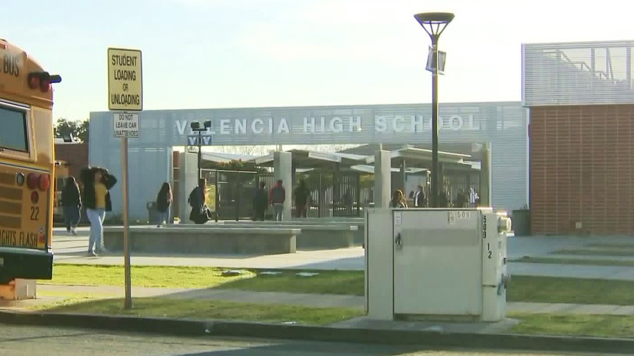 Valencia High School in Placentia is seen in this file photo. (Credit: KTLA)