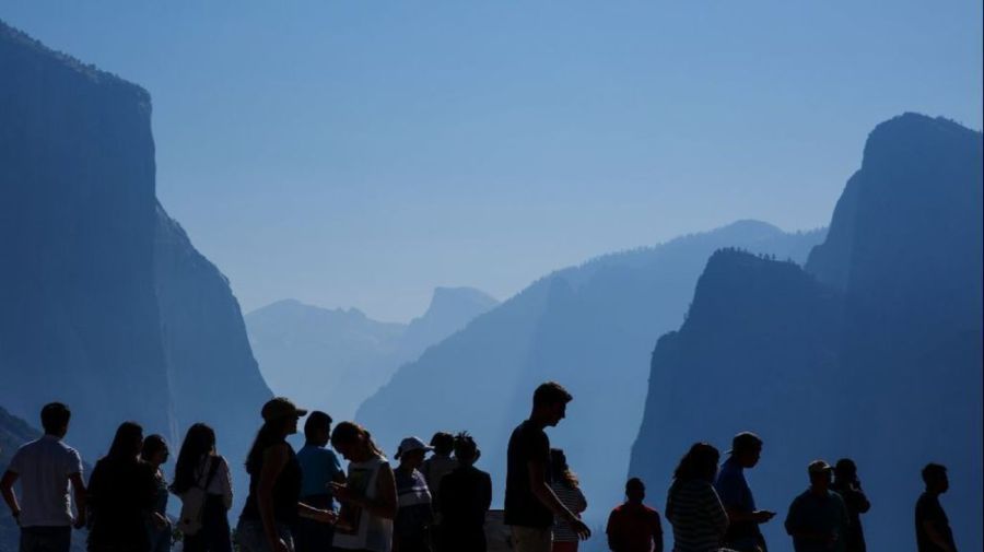 Yosemite Valley will be closed to visitors Friday as heavy rain moves into the area. (Credit: Marcus Yam / Los Angeles Times)