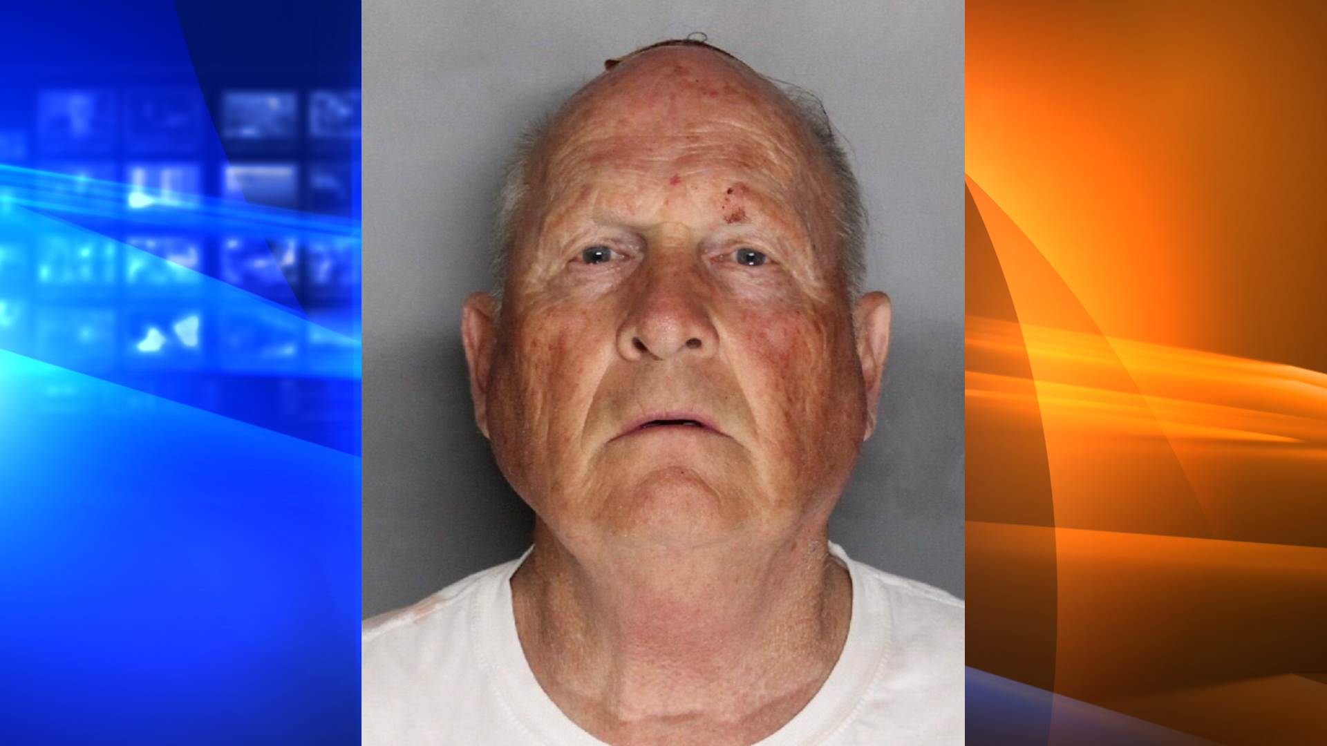 The booking photo for Joseph James DeAngelo, the suspected Golden State Killer, was released by the Sacramento County Sheriff's Department on April 25, 2018.