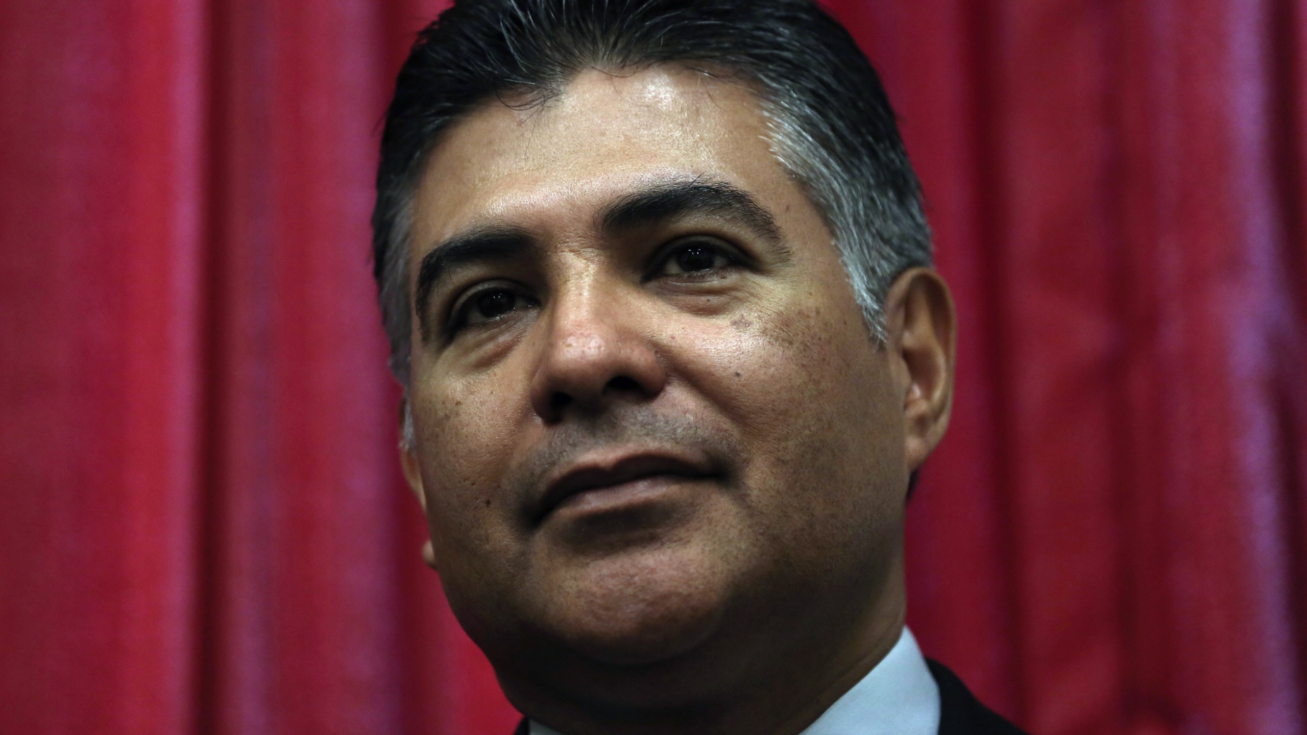 Rep. Tony Cardenas (D-CA) listens during a news conference on immigration reform on Nov. 13, 2013. (Credit: Alex Wong/Getty Images)