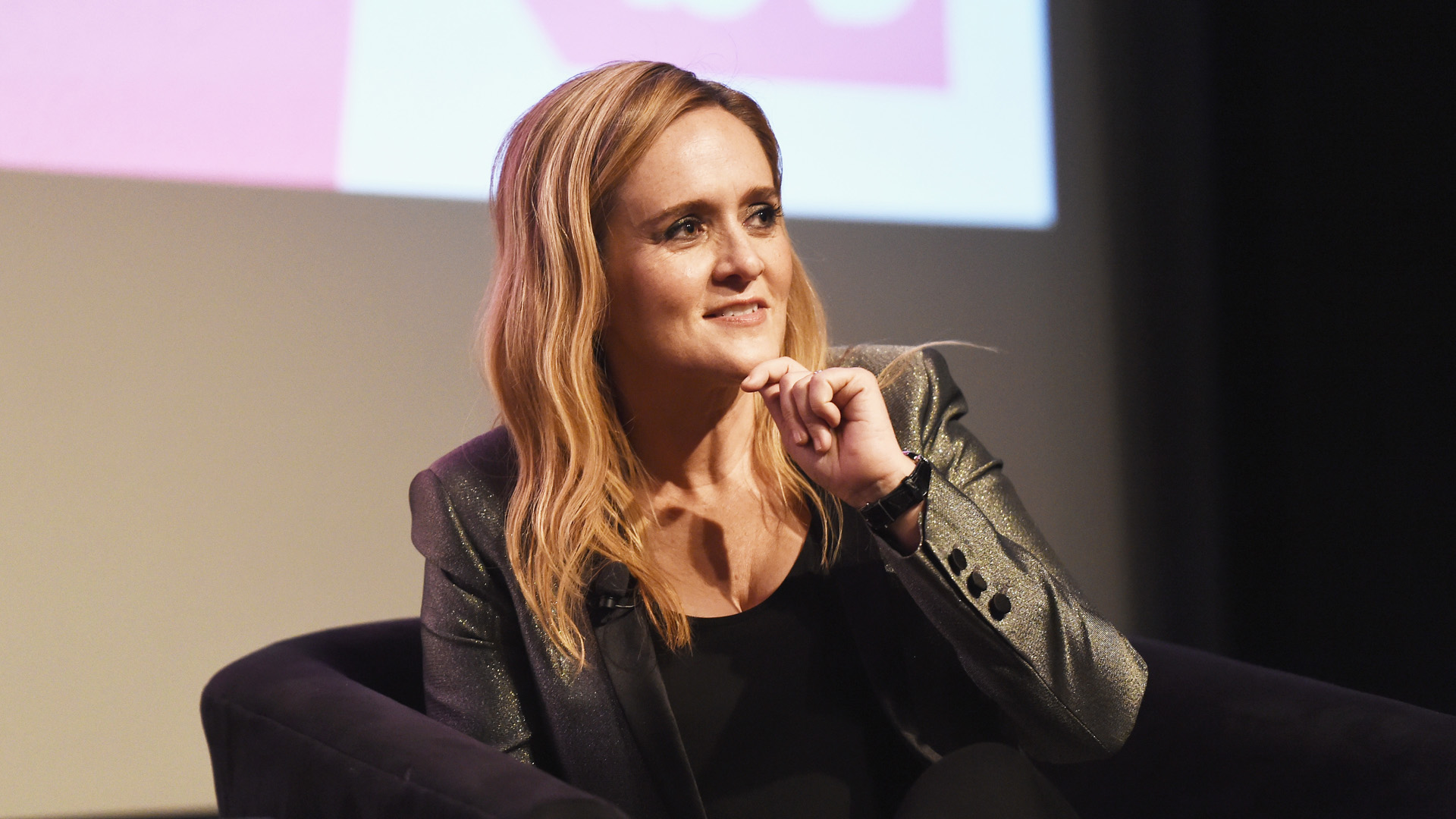 Political commentator Samantha Bee attends TBS' “Full Frontal With Samantha Bee” FYC Event at the Writers Guild Theater on May 24, 2018 in Beverly Hills. (Credit: Amanda Edwards/Getty Images)