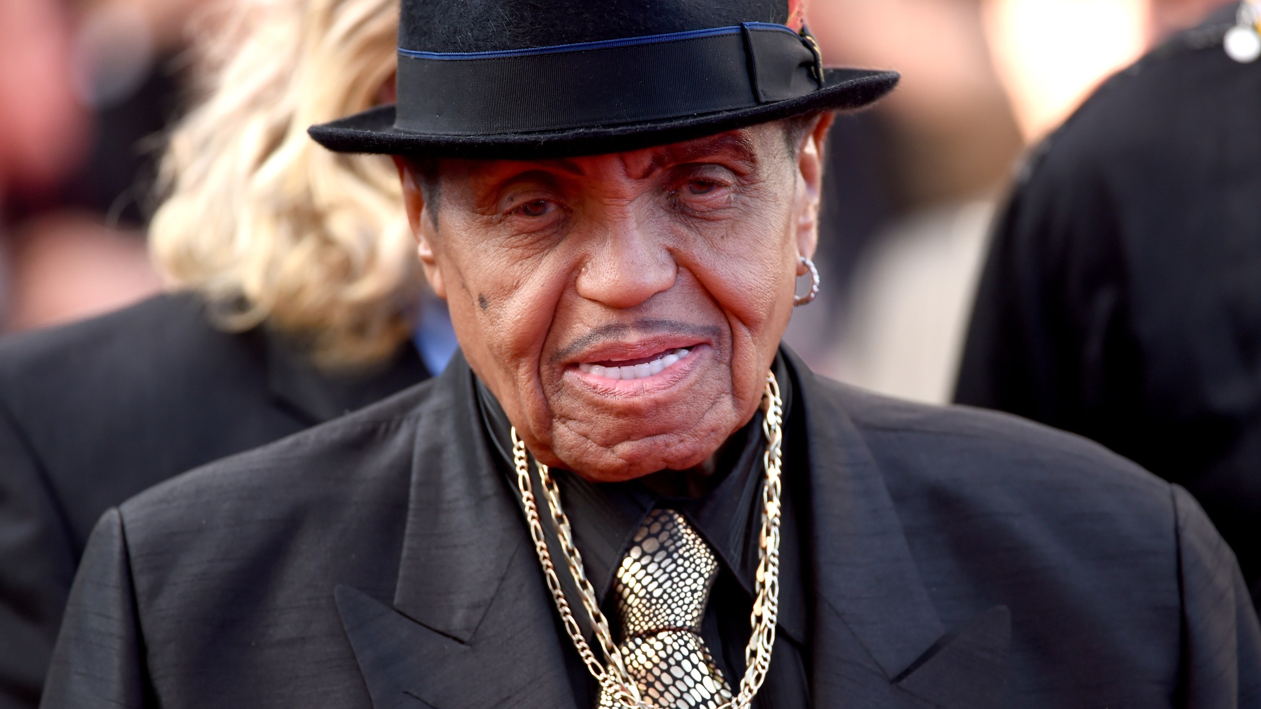 Jackson family patriarch Joe Jackson attends the Cannes Film Festival in France on May 23, 2014. (Credit: Ian Gavan / Getty Images)