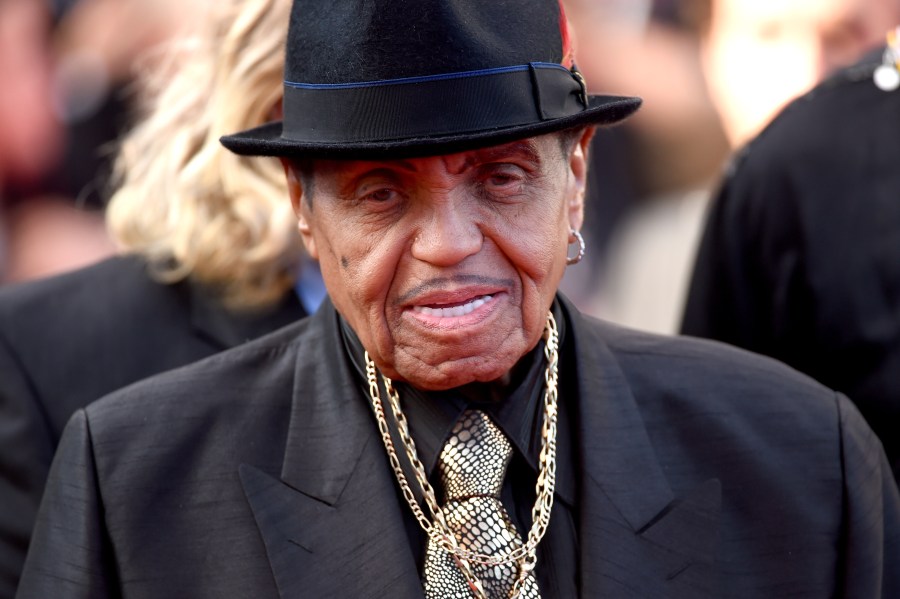 Jackson family patriarch Joe Jackson attends the Cannes Film Festival in France on May 23, 2014. (Credit: Ian Gavan / Getty Images)