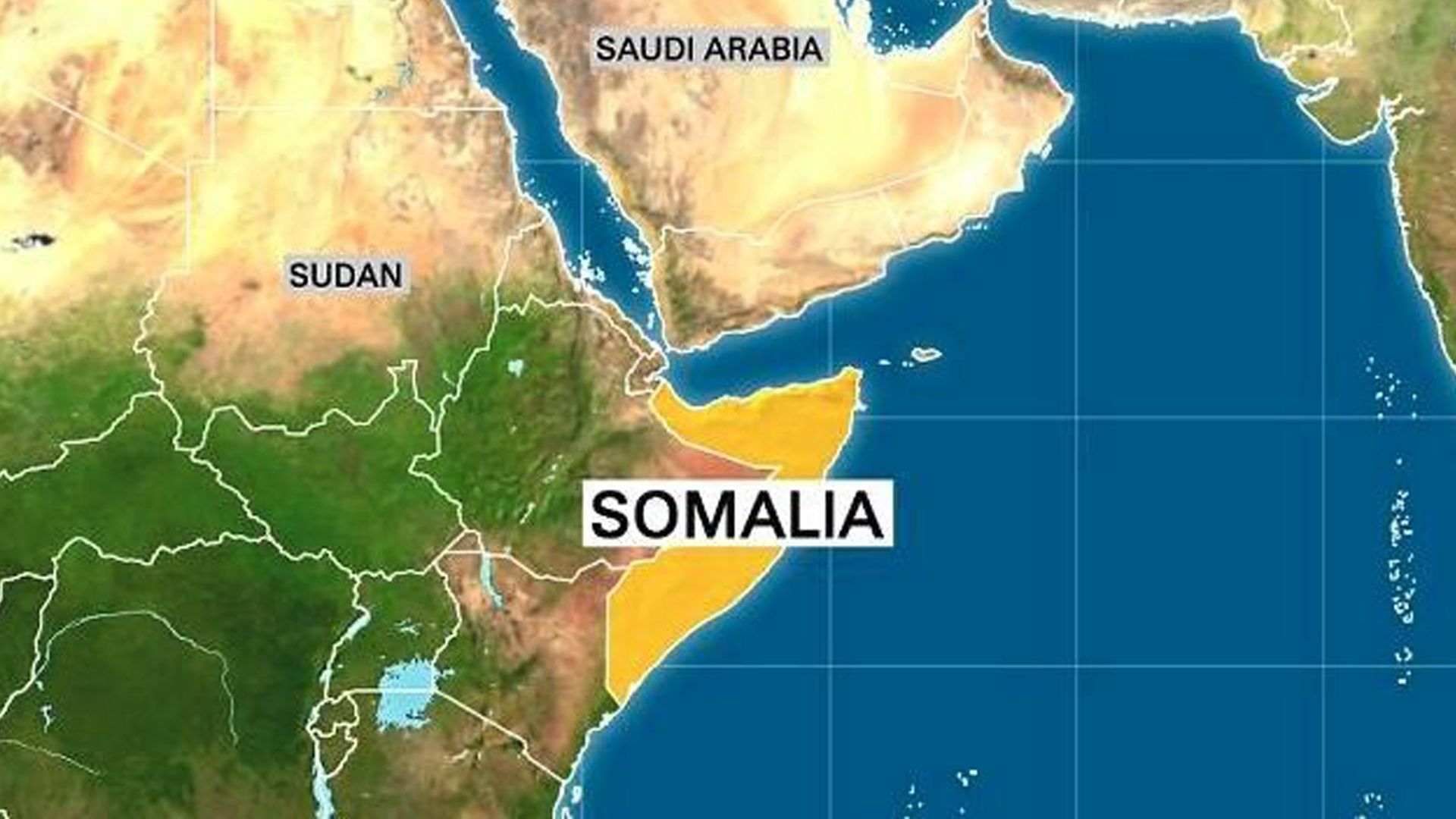 An image depicts the country of Somalia. (Credit: CNN)