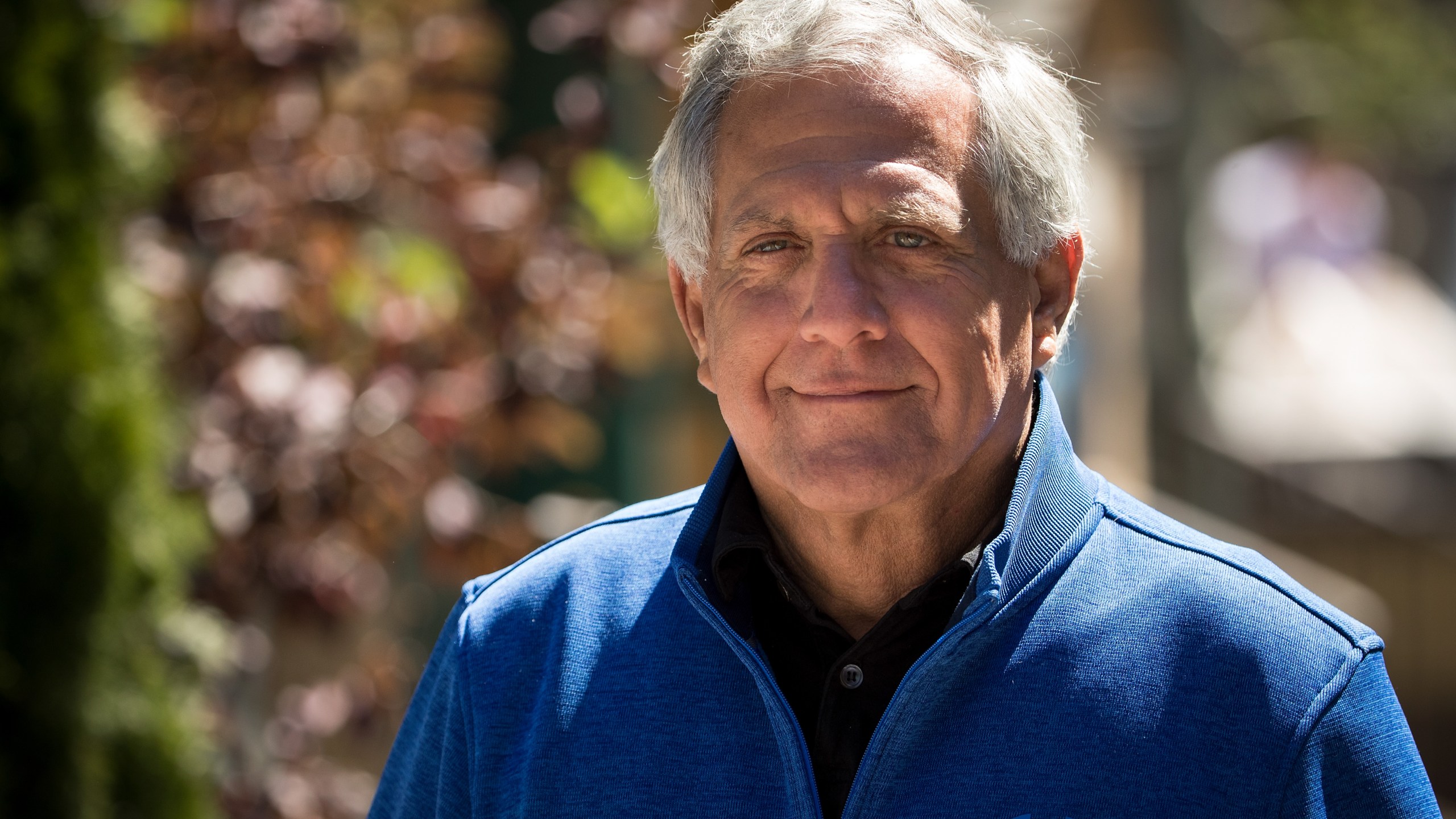 Leslie 'Les' Moonves, president and chief executive officer of CBS Corporation, attends the third day of the annual Allen & Company Sun Valley Conference, July 13, 2017, in Sun Valley, Idaho. (Credit: Drew Angerer/Getty Images)